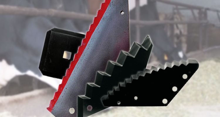 Messerwechsel im Futtermischwagen